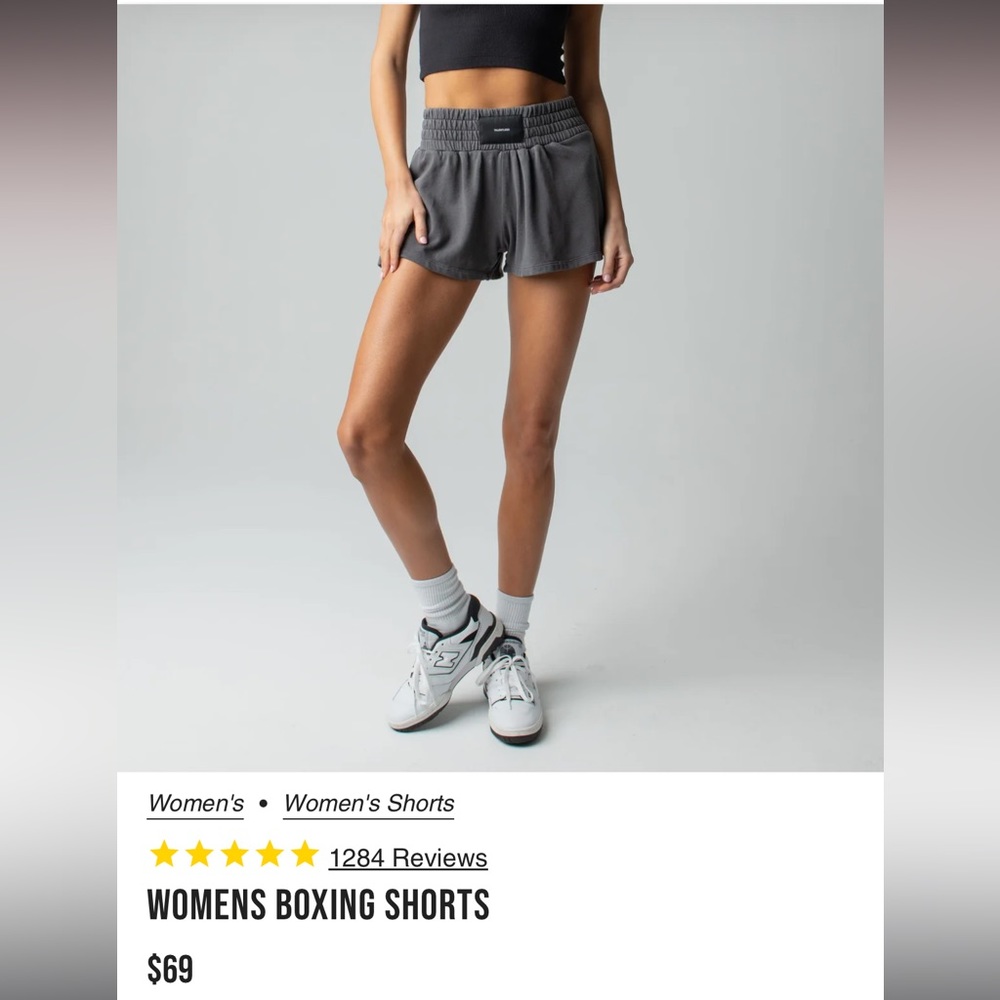 Talentless women’s boxing short size small